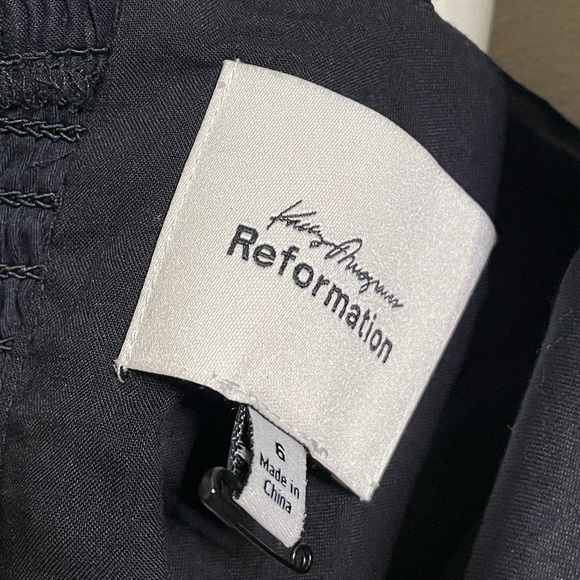 Reformation x Kacey Musgraves Magnolia Two Piece in Black - Picture 9 of 16